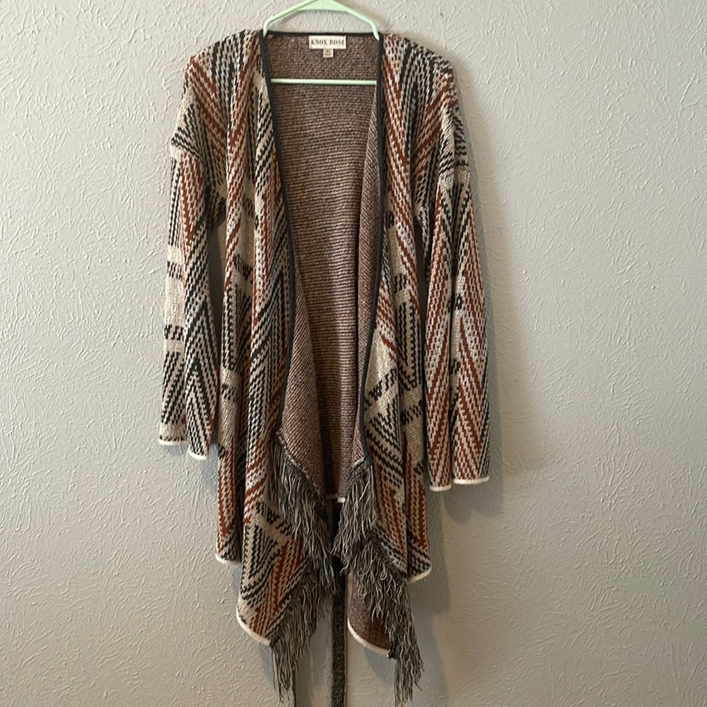 Knox Rose Fringe Cardigan